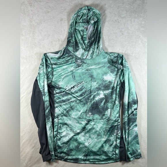 HABIT Mossy Oak Fishing Solar-Factor Performance Factor Lightweight LS Hoodie - Picture 1 of 11